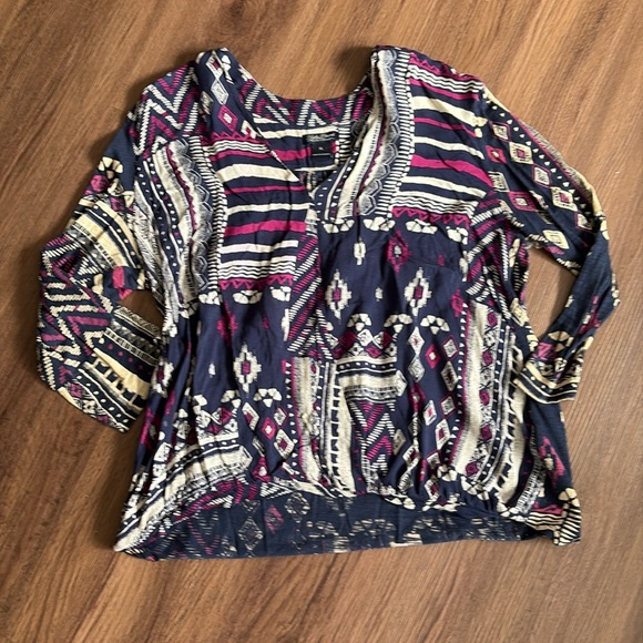 Lucky Brand Tops - Lucky Brand Multi-Color Blouse